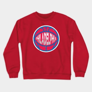 Philadelphia Basketball 1 Crewneck Sweatshirt